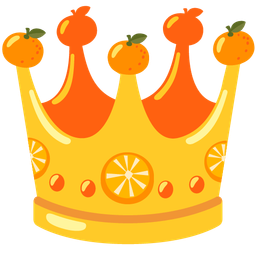 crown and tangerine