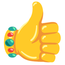 crown and thumbs up
