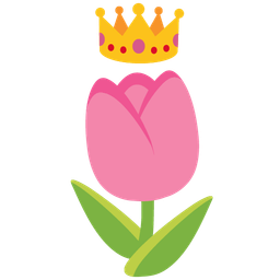 crown and tulip