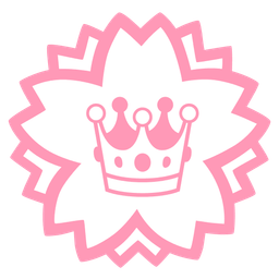 crown and white flower
