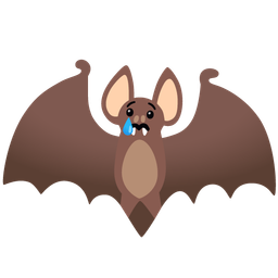 Crying face and Bat