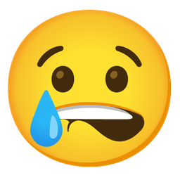 Crying face and Mouth