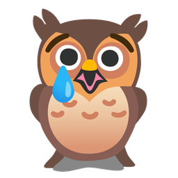 Crying face and Owl