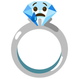 Crying face and Ring