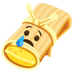 Crying face and Tamale