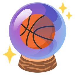 crystal ball and basketball