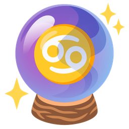 crystal ball and Cancer