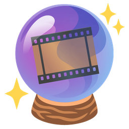 crystal ball and film frames