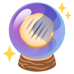 crystal ball and flatbread