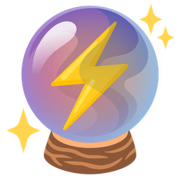 crystal ball and high voltage
