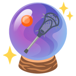 crystal ball and lacrosse