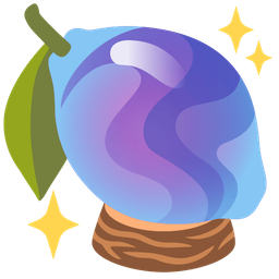crystal ball and lemon