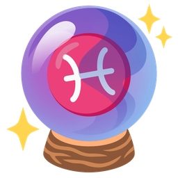 crystal ball and Pisces