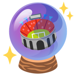 crystal ball and stadium