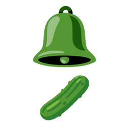 cucumber and bell