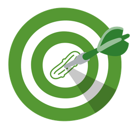 cucumber and bullseye