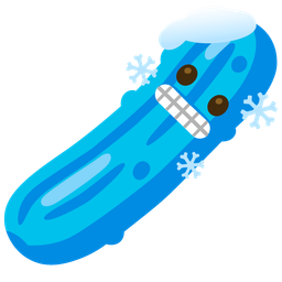 cucumber and cold face