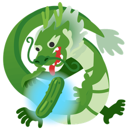 cucumber and dragon