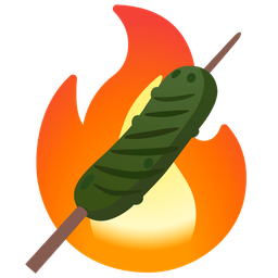 cucumber and fire