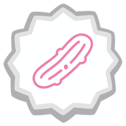 cucumber and fish cake with swirl