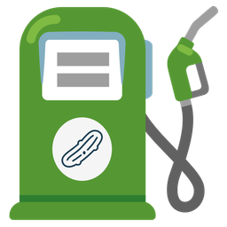 cucumber and fuel pump