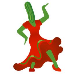 cucumber and high-heeled shoe