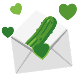cucumber and love letter