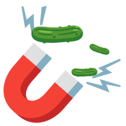 cucumber and magnet