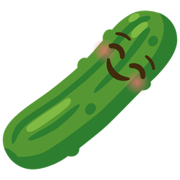Cucumber and Smiling face