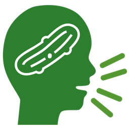 cucumber and speaking head