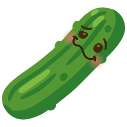 cucumber and woozy face