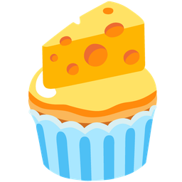Cupcake and Cheese wedge