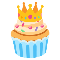 Cupcake and Crown