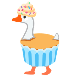 Cupcake and Goose