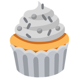 Cupcake and Grey heart