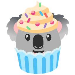 Cupcake and Koala