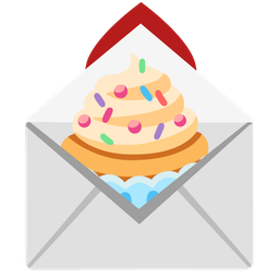 Cupcake and Love letter