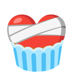 Cupcake and Mending heart