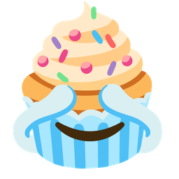 Cupcake and See-no-evil monkey