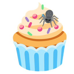 Cupcake and Spider