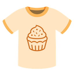 Cupcake and T-shirt