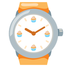 Cupcake and Watch
