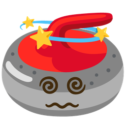 curling stone and dizzy