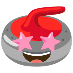 Curling stone and Star-struck