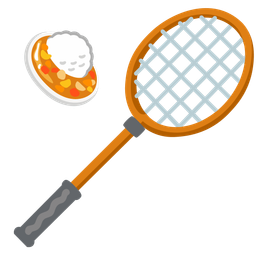 Curry rice and Badminton