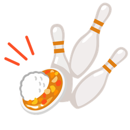 Curry rice and Bowling