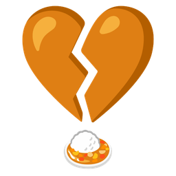 Curry rice and Broken heart