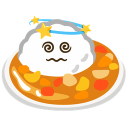 Curry rice and Dizzy