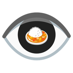 Curry rice and Eye