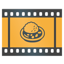 Curry rice and Film frames